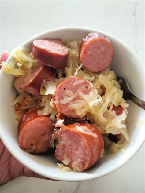 Kielbasa And Sauerkraut Crockpot Stove Top Instant Pot