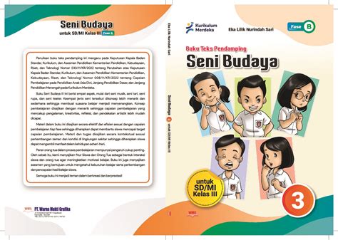 Buku Teks Pendamping Seni Budaya Untuk Sd Mi Kelas Pt Warna Mukti