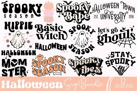 Halloween Svg Bundle Fall Cut File Graphic By Rumi Design · Creative