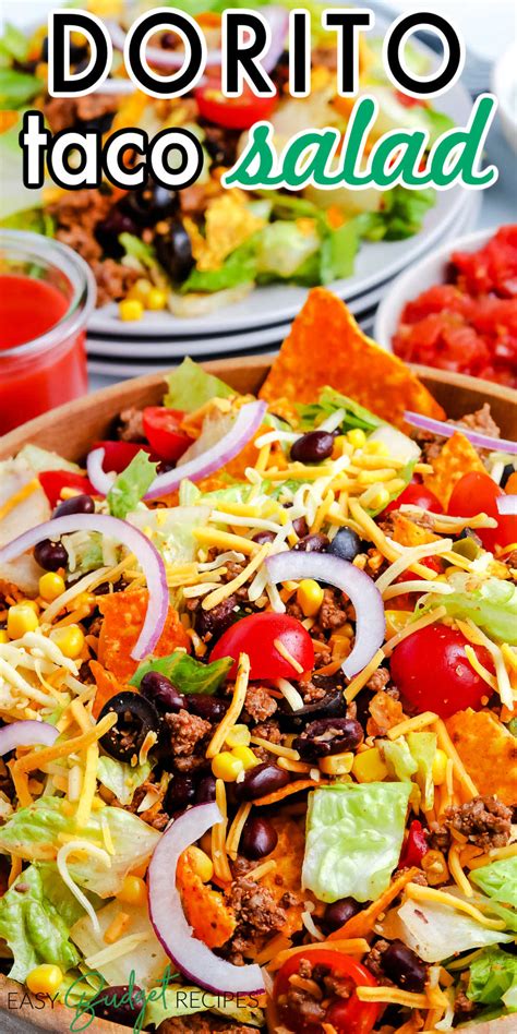 Dorito Taco Salad With Catalina Dressing Easy Budget Recipes