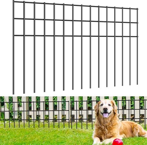 12 Pack Animal Fence Barrier No Dig Fence Barrier Fence