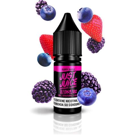 Just Juice Nic Salt Berry Burst 10ml Al Mejor Precio En Vapori