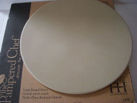 Pampered Chef 15" Large Flat Pizza Stoneware | Pampered chef, Flat ...