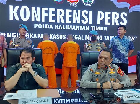 Lagi Ditreskrimsus Polda Kaltim Bongkar Tambang Ilegal Di Kawasan