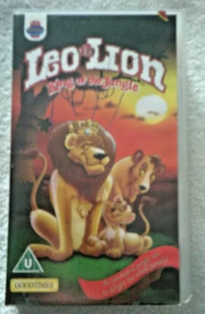 Leo The Lion King Of The Jungle Collectable Vhs U Picclick Uk