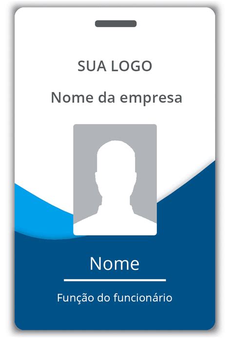 Crachá Personalizado Delzan Tecnologia