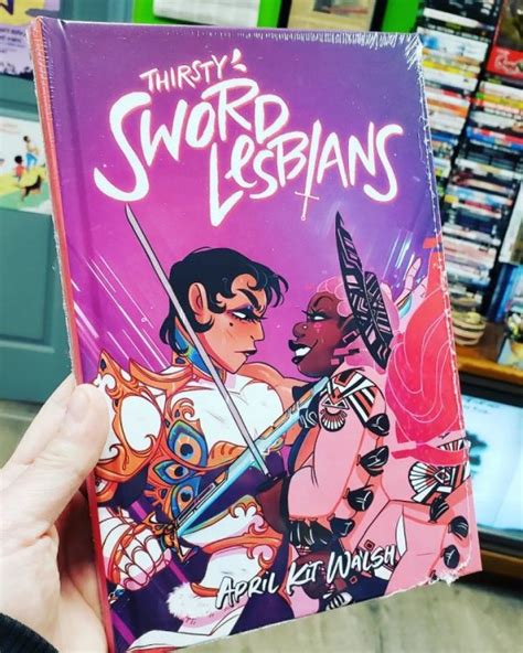 Thirsty Sword Lesbians Role Playing Book Cape And Cowl Comics