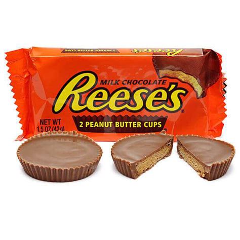 Reeses 2 Peanut Butter Cups 42g Beställ Reeses 2 Peanut Butter Cups