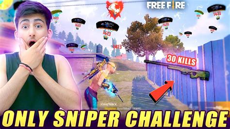 New Sniper Challenge For My Subscriber Kills Garena Free Fire