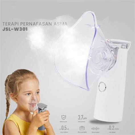 Jual Taff Omicron Mesh Nebulizer Mesin Uap Portable Ultrasonic Alat