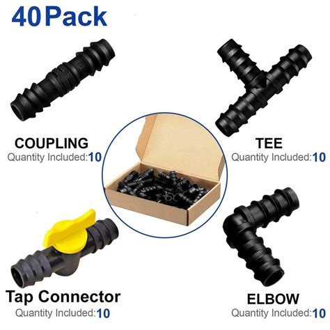 Siddhi Black Lateral Cock Tap Drip Irrigation Accessories Thread