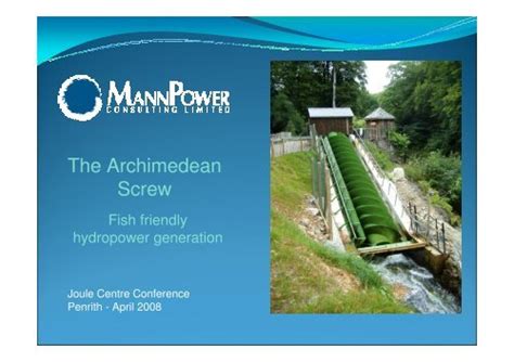 The Archimedean Screw