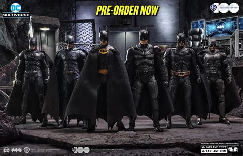 Batman The Ultimate Movie Collection WB 100 DC Multiverse 6 Pack