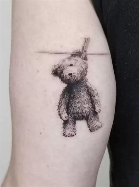 Discover Simple Teddy Bear Tattoos In Cdgdbentre