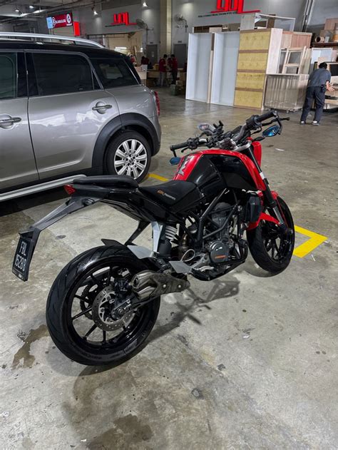 Ktm Duke 200 Zard Exhaust Motorcycles Motorcycle Accessories On Carousell