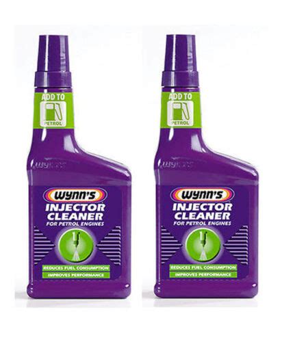 2 X WYNNS PETROL INJECTOR CLEANER ENGINE FUEL TREATMENT ADDITIVE