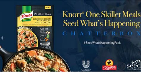 Possible FREE Knorr One Skillet Meals Lemon Chicken With Barley 15