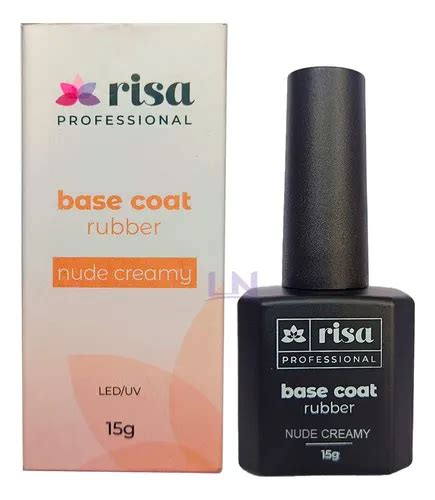 Base Rubber Risa Nude Creamy Cabine Leduv G Unhas De Gel Parcelamento Sem Juros