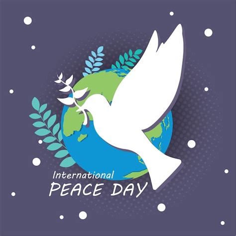 Premium Vector Sep 21 International Peace Day Illustration Concept