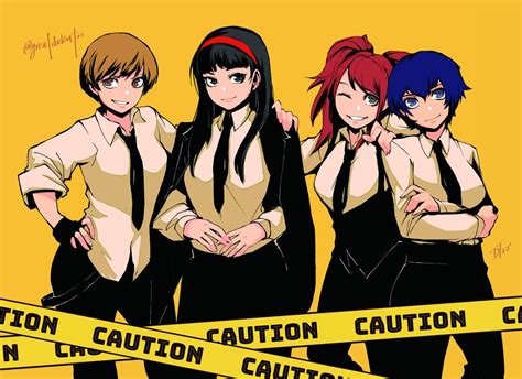 Chie Satonaka Satonaka Chie Yukiko Amagi