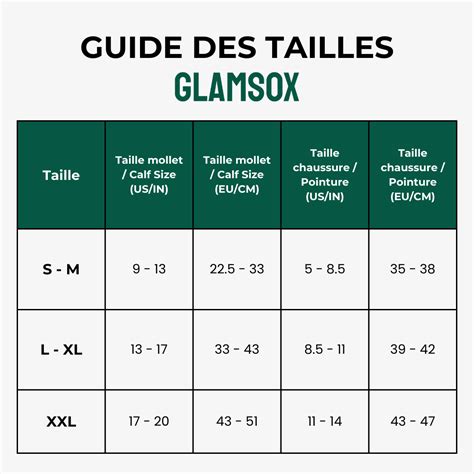 Chaussettes de compression 15-20 mmHg Glamsox | Confort et légèreté po