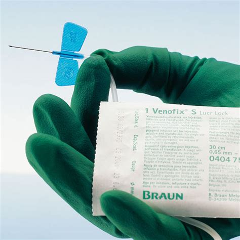 Venofix A Perfusion Cannulae B Braun Blue 23 G 20 X 0 65 Mm 50 Pcs