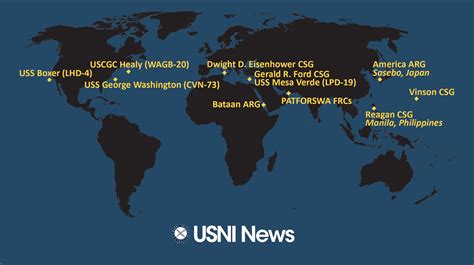 Usni News Fleet And Marine Tracker Oct