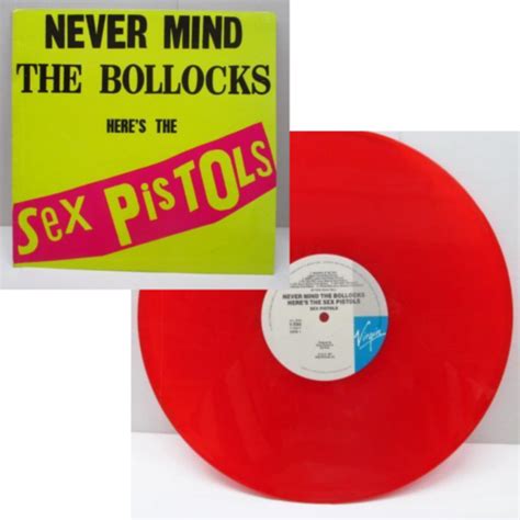 The Sex Pistols Never Mind The Bollocks Oz Re Ltd Red Vinyl Lp Virgin V 2086 Ebay