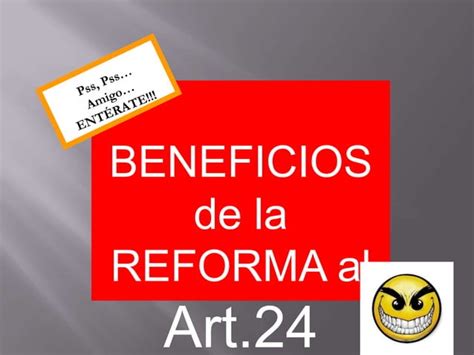 Reforma Al Articulo Ppt