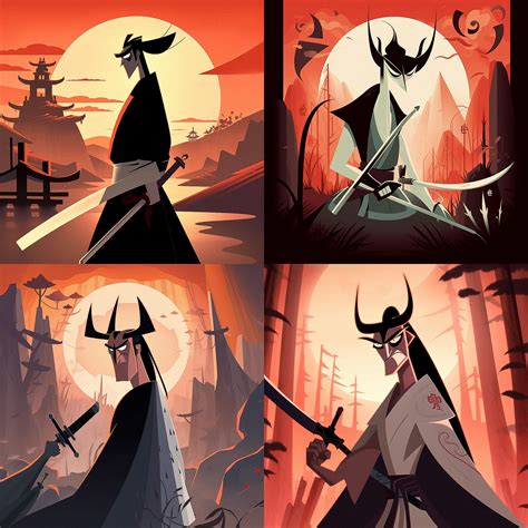 Samurai Jack Art Style