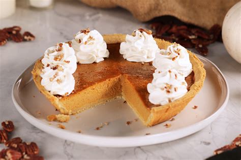 Low Carb Keto Pumpkin Pie Recipe Best Low Carb Pumpkin Pie Ever — The Food Bible