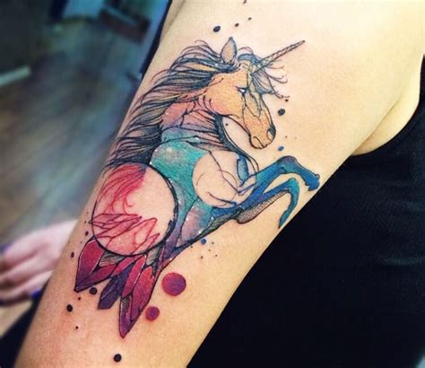 Unicorn tattoo by Phellipe Rodrigues | Photo 27019