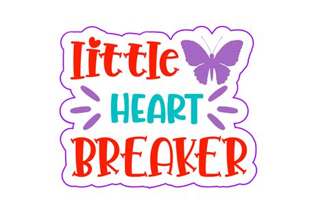 Little Heart Breaker Graphic By The Printable · Creative Fabrica