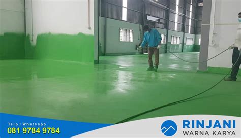 Jasa Epoxy Lantai Jombang Terbaik Pt Rinjani Warna Karya