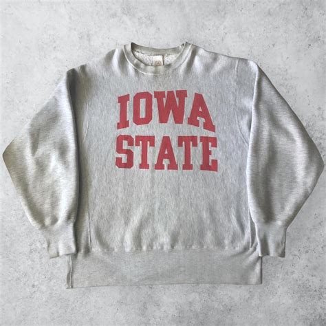 Vintage Iowa State University Sweatshirt 🌲 Vintage... - Depop