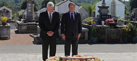 Gauck Gedenkt Der Opfer Von SS Verbrechen In Oradour Tagesschau De