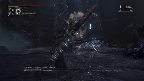 Bloodborne Ebrietas Daughter Of Cosmos Boss Fight YouTube