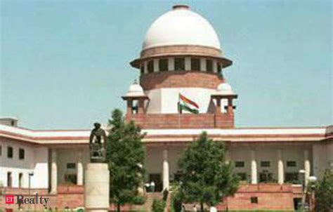 Supreme Court Stays Ncdrc Penalty On Unitech Real Estate News Et