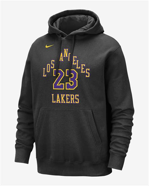 Lebron James Los Angeles Lakers Club Fleece City Edition Mens Nike Nba