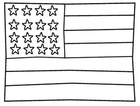 Desenhos De Bandeira Dos Estados Unidos 6 Para Colorir E Imprimir