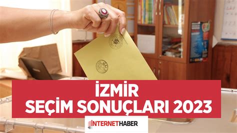 İzmir Seçim Sonuçları 2023 Son Durum Kim önde Aliağa Balçova