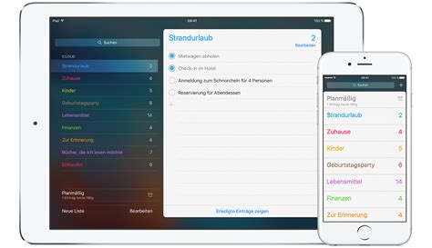Erinnerungen App Auf Dem IPhone IPad Oder IPod Touch Verwenden Apple