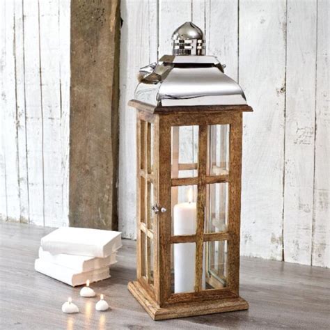 Hexagonal Brass Candle Lantern Zaza Homes