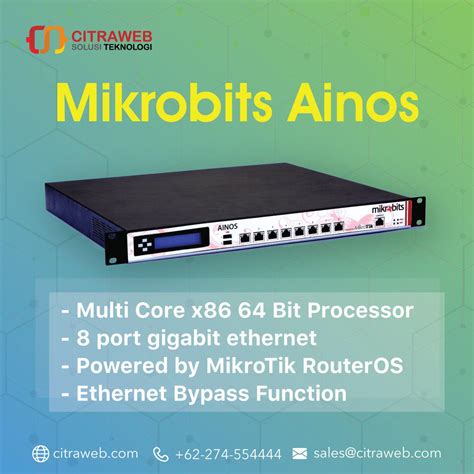 Mikrotik Indonesia On Twitter Mikrobits Ainos Perangkat Router Dengan