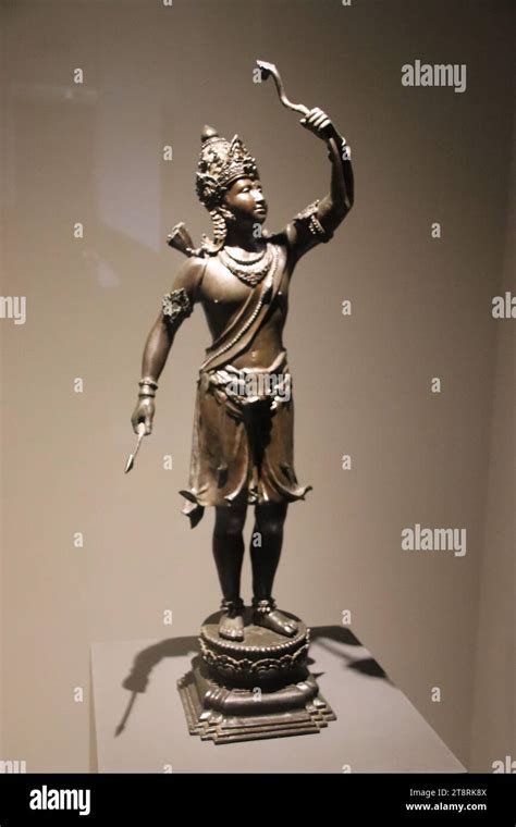 Modern Bangkok Art Bronze Vishnu With Bow And Arrows Gallery Of Thai