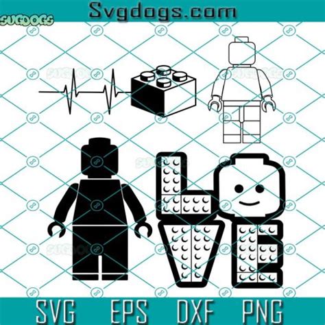 Mini Figure Svg Lego Minifigure Svg Mini Figure Love Svg Png Dxf Eps