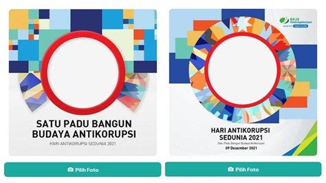 LINK Twibbon Hari Antikorupsi Sedunia 9 Desember 2021 Berikut Sejarah