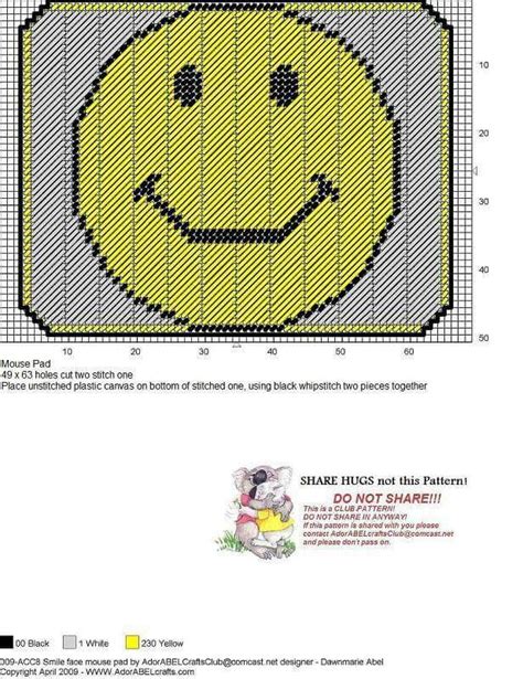 Pin By Tammy Martin On Pc Smiley Faces Plastic Canvas Patterns