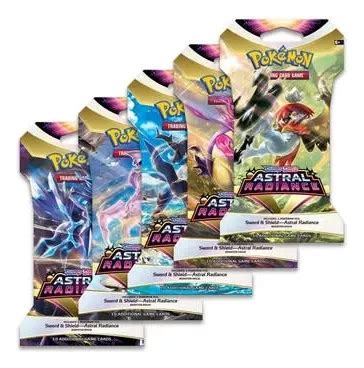 Cartas Pokemon Espada Y Escudo Resplandor Astral Pack Cuotas sin interés