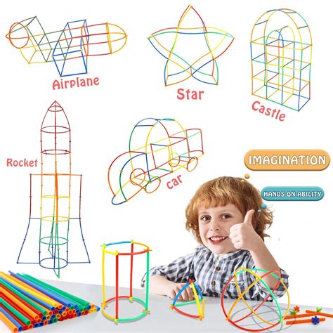 Wholesale 300pcs Straw Building Blocks STARIVER